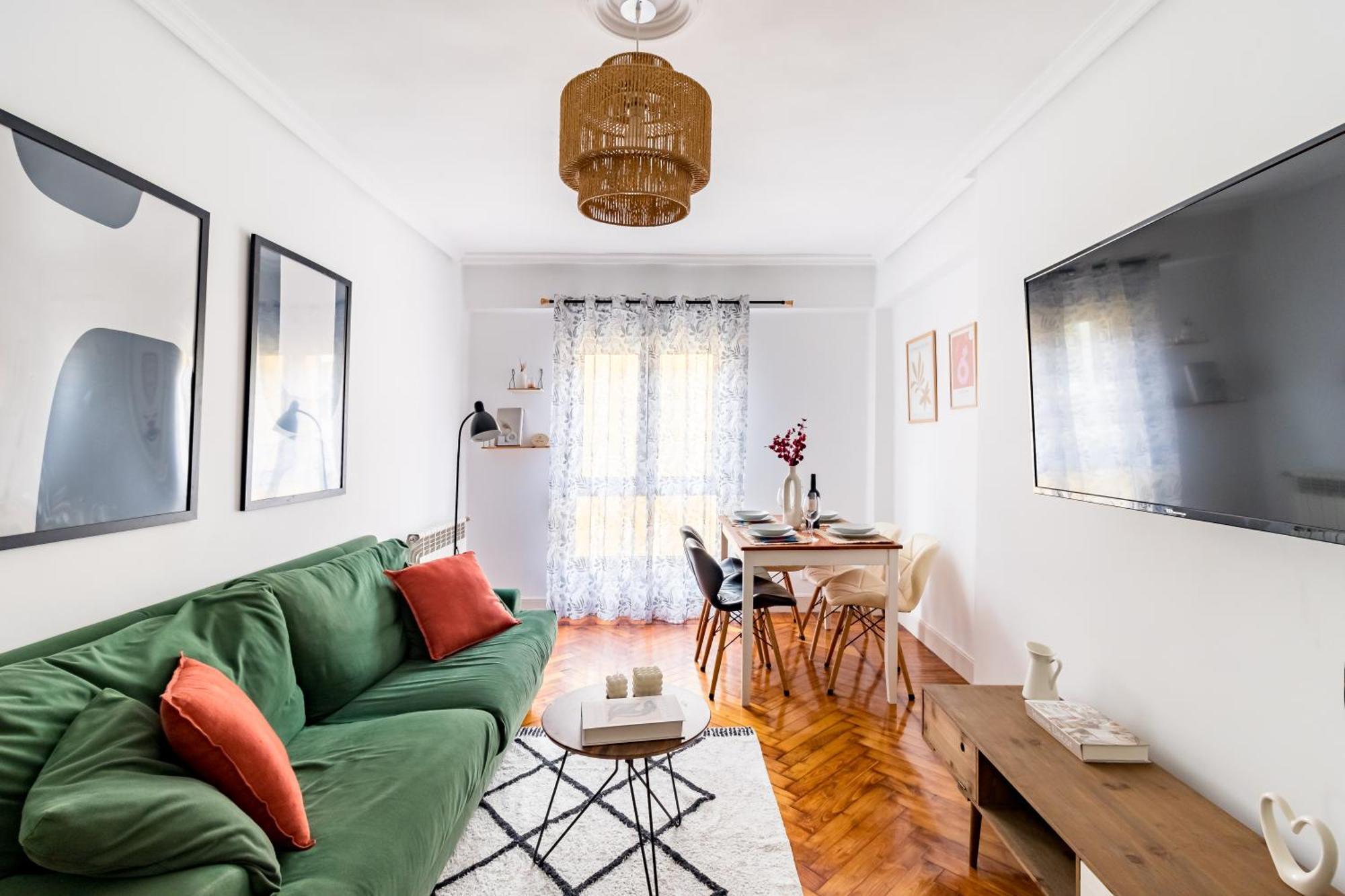 Moderno Apartamento En Pleno Centro Santander Exterior foto